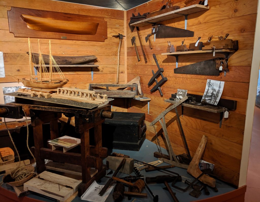 2019 New Brunswick - part 15, St. Martins: a ship building town ...